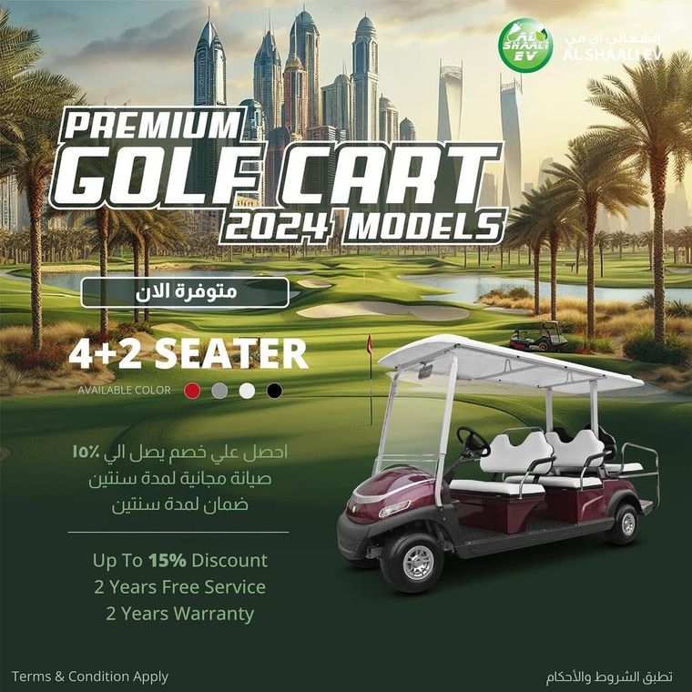 Al Shaali EV — Premium Golf Cart 2024 Models — image 4