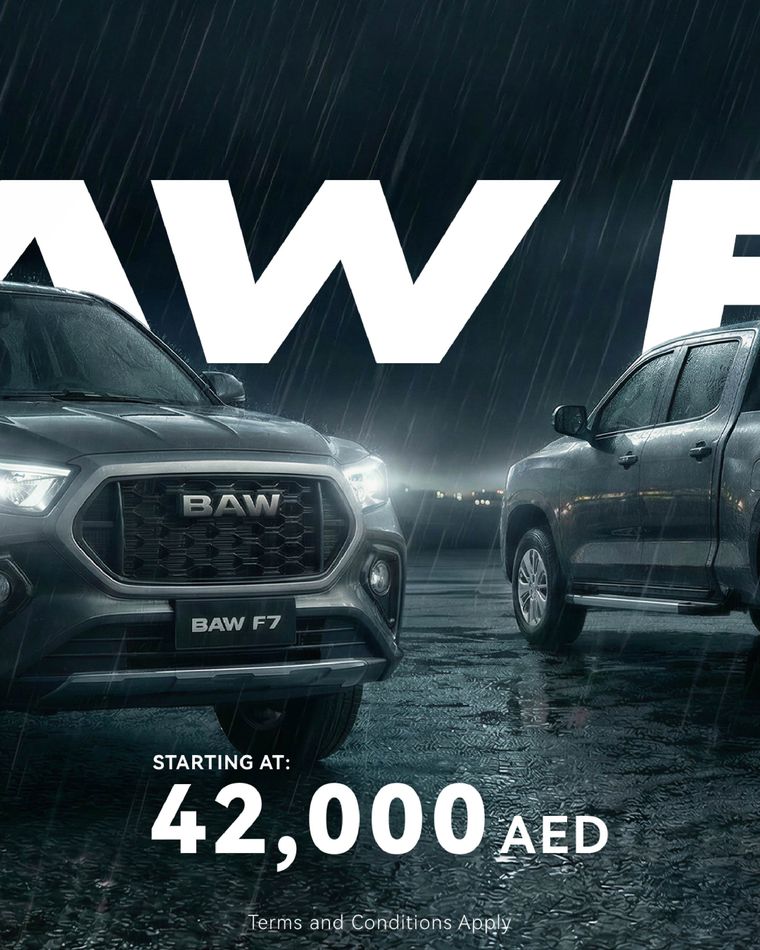 BAW UAE · Corsa — BAW F7 Pickup — Launch Series — image 2