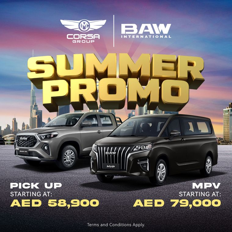 BAW UAE · Corsa — Summer Promo — image 1