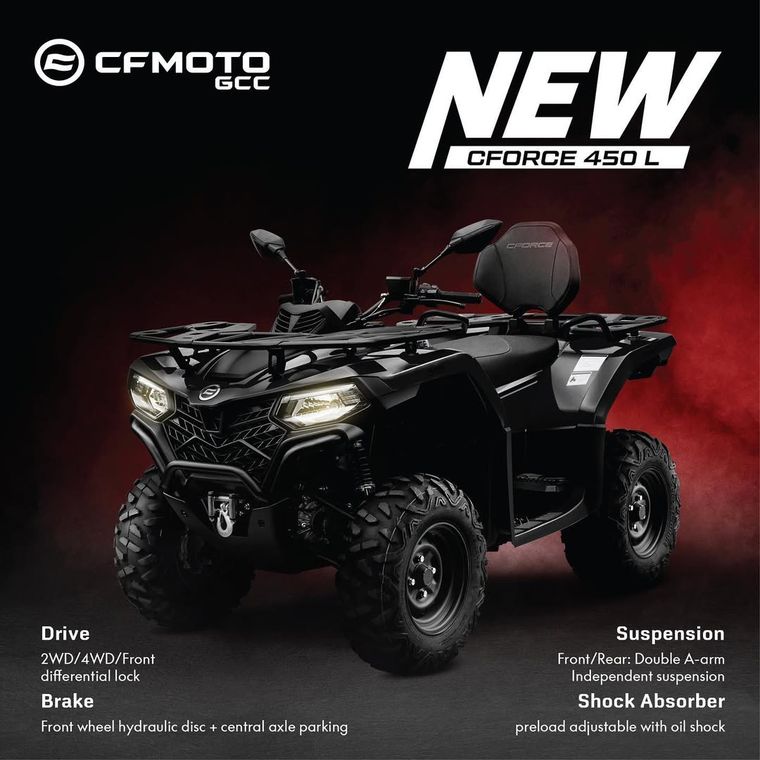 CFMOTO GCC — New CForce 450 L — image 4