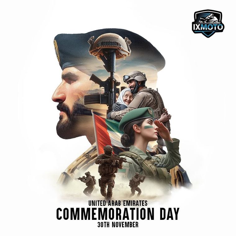 IXMOTO — UAE Commemoration Day — image 1