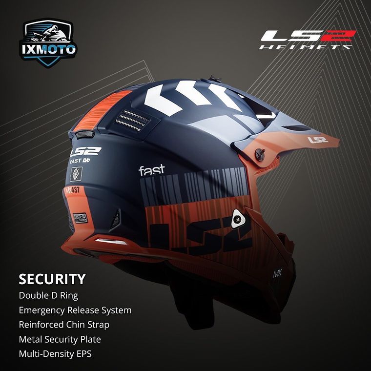 LS2 Helmets — MX Helmet Features — image 1