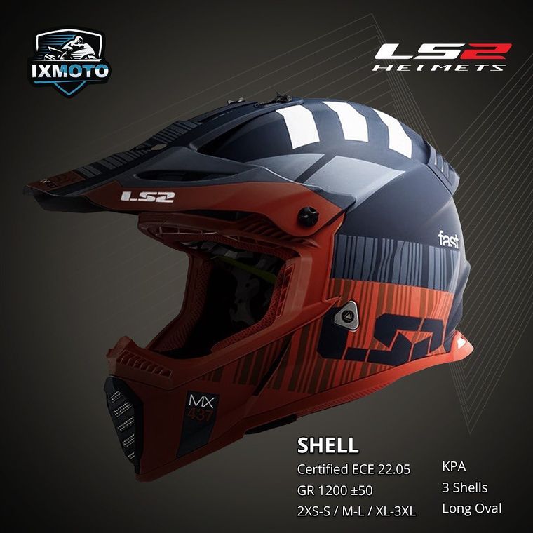 LS2 Helmets — MX Helmet Features — image 2