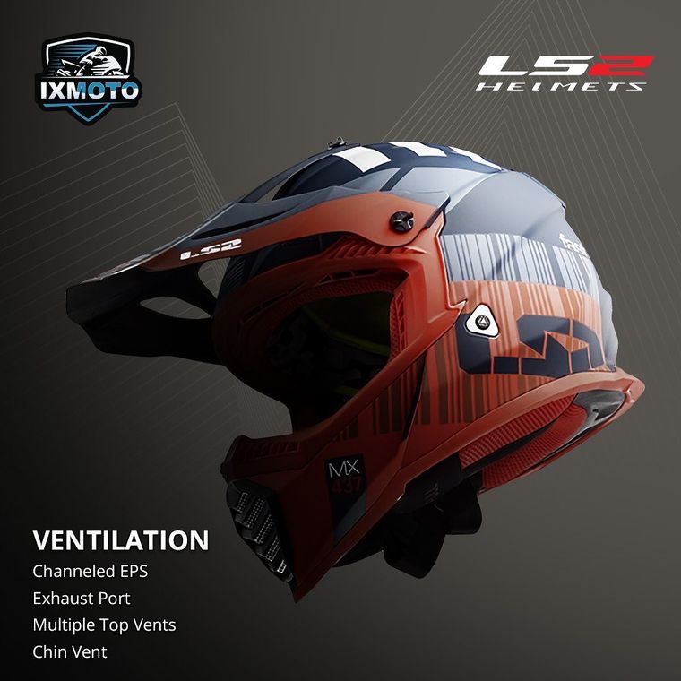 LS2 Helmets — MX Helmet Features — image 4