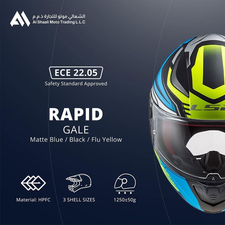 LS2 Helmets — Rapid Gale Campaign — image 1
