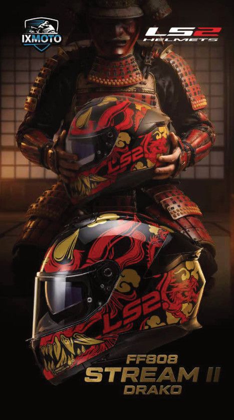 LS2 Helmets — Stream II Drako — image 1