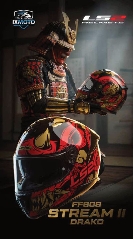 LS2 Helmets — Stream II Drako — image 2